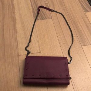 Purple Botkier Studded Crossbody Bag